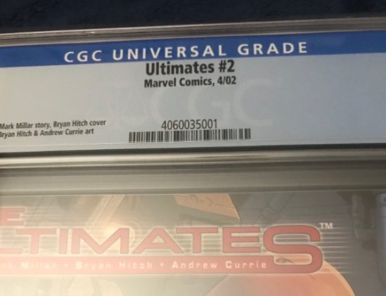 Marvel Comics The Ultimates 2 (2002) CGC 9.6 Mark Millar wp