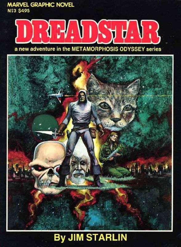 Marvel Graphic Novel #3 (3rd) VF/NM; Marvel | Dreadstar by Jim Starlin - we comb 