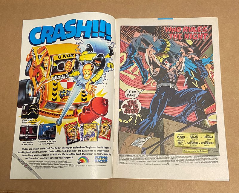 Detective Comics #664 ( 9.2 NM- ) Batman / Knightfall / July 1993