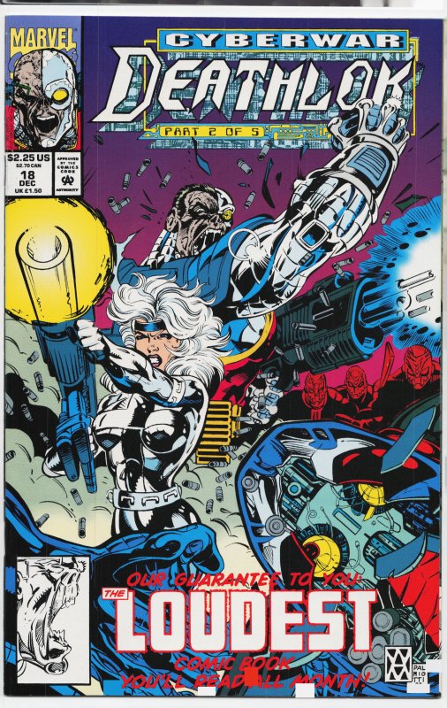 Deathlok #18 (1992) Deathlok