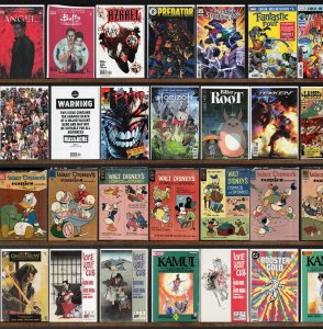 Huge Lot 140+ Comics with Azrael, Captain America, Uncle Scrooge & More!