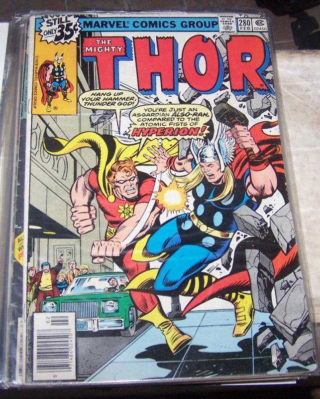 THOR # 280 FEB 1979 MARVEL  HYPERION + SQUADRON SUPREME