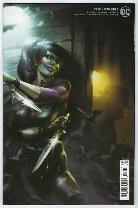 The Joker # 1 Mattina Variant NM DC Infinite Frontier  