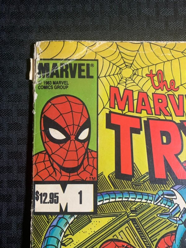 1983 OFFICIAL MARVEL COMICS TRY-OUT BOOK #1 G/VG 3.0 John Romita / Spider-Man