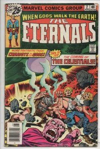 ETERNALS #2, VG, Jack Kirby, Marvel, 1st Ajak, Celestials, 1976, more in store