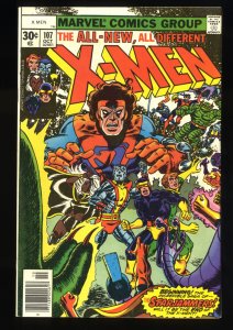 X-Men #107 FN/VF 7.0 1st Starjammers Claremont Cockrum!