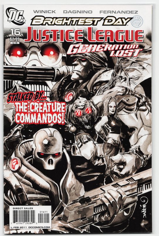 Justice League: Generation Lost #16 (2011) Justice League