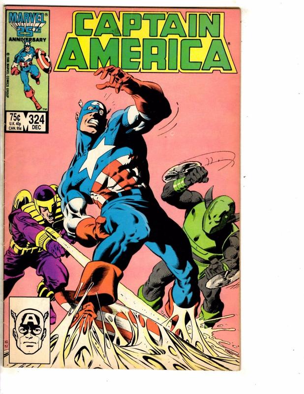 5 Comics Man-Thing 2 Marvel Age 44 Fanfare 17 Alf 3 Captain America 324 J208