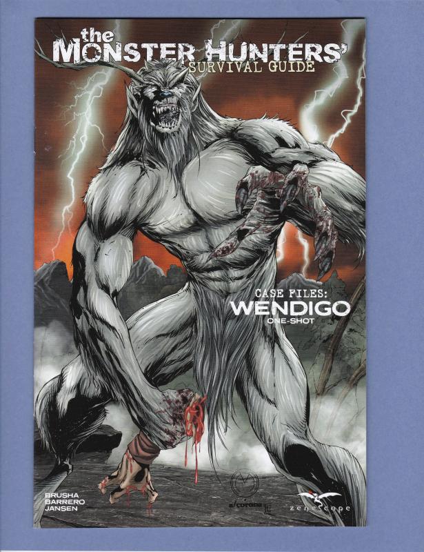 Monster Hunters Survival Guide Wendigo NM Variant Cover B