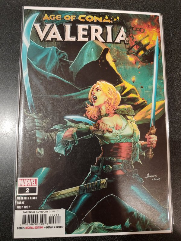 ​AGE OF CONAN VALERIA #1 & 2 NM HOT ARTWORK FINCH