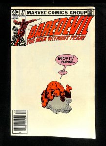 Daredevil #187 Newsstand Variant