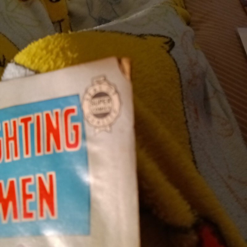 1963 U.S. FIGHTING MEN #11 I.W./ Super Comics Silver age war Feather Fight