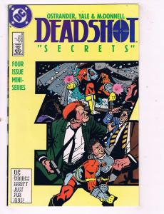 Deadshot Secrets # 3 VF DC Comic Book Suicide Squad Mini Series Batman Flash J49