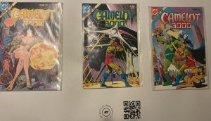 Lot Of 3 Camelot DC Comic Books # 2 4 5 Superman Batman Flash Aquaman 83 MT2