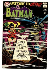 BATMAN #202-1968-DC-comic book - Silver Age