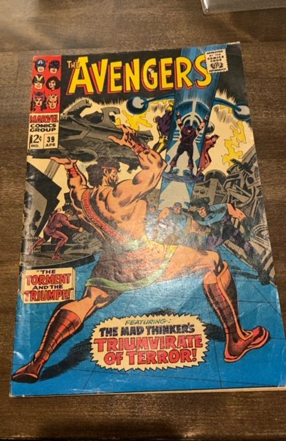The Avengers #39 (1967)madthimker and hercules