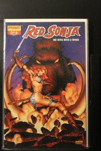 Red Sonja #12 Mel Rubi Retailer Incentive Cover (1 in 10) (2006)