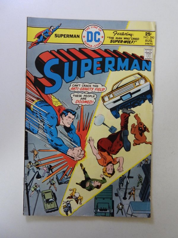 Superman #290 (1975) FN- condition