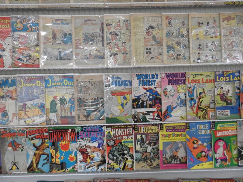 Huge Lot 100+ Silver/Bronze Comics W/ Superman, Lois Lane, +More! See desc