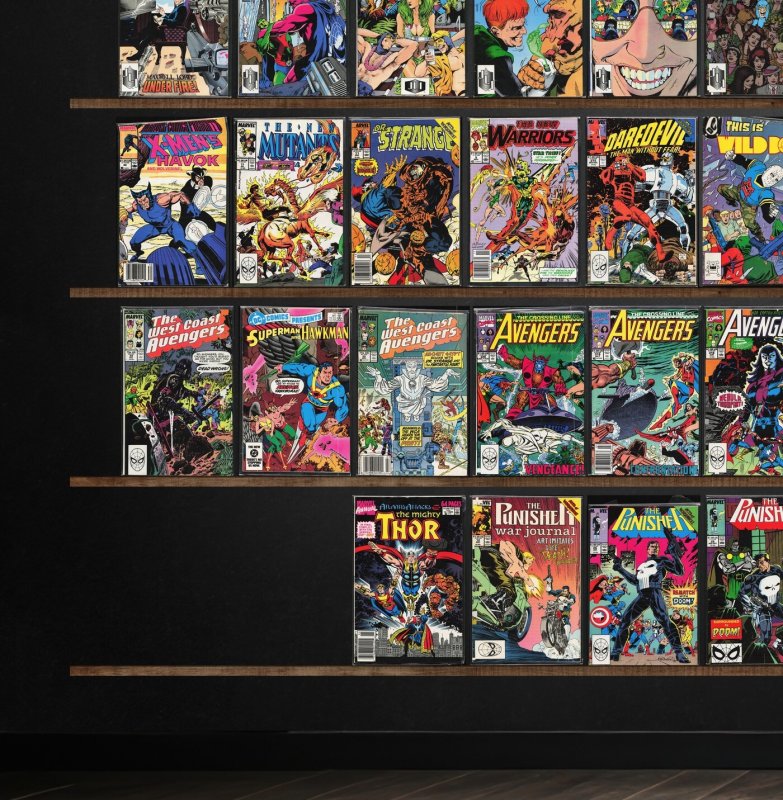 Huge Lot 150+ Comics with Justice League America, The Avengers & More!