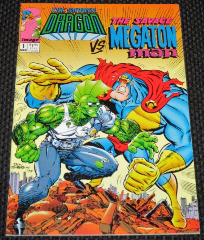 The Savage Dragon vs. The Savage Megaton Man Special #1 (1993)