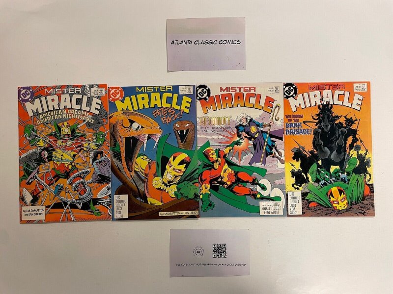 4 Mister Miracle DC Comics # 1 2 3 4 New gods    59 NO9