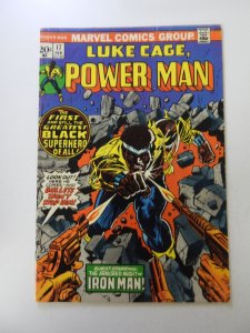 Power Man #17 (1974) VG condition moisture damage