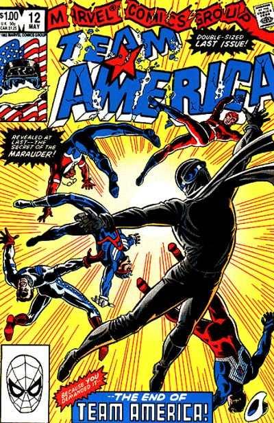 Team America   #12, VF (Stock photo)