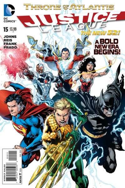 Justice League (2011 series) #15, NM + (Stock photo)