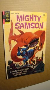 MIGHTY SAMSON 24 *SOLID COPY* GOLD KEY 1975 POST APOCALYPTIC