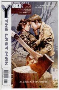 Y the LAST MAN #8, Vertigo, 2003, Vaughan, Guerra, VF