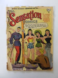 Sensation Comics #96 (1950) Poor complete spine split
