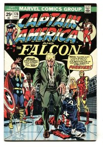 CAPTAIN AMERICA #176 comic book END OF CAPT AMERICA Marvel FN 
