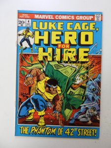 Hero for Hire #4 (1972) VF- condition