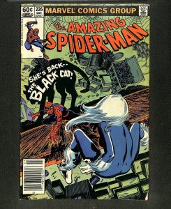 Amazing Spider-Man #226 Newsstand Variant Black Cat!