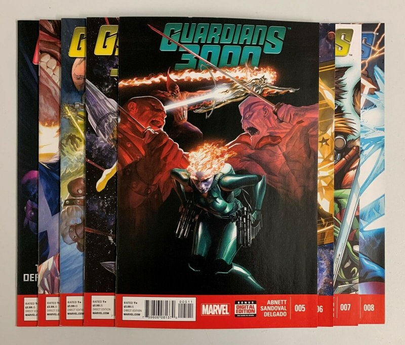 Guardians 3000 #1-8 Set (Marvel 2014) 1 2 3 4 5 6 7 8  Dan Abnett (9.0+) 