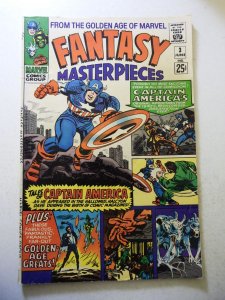 Fantasy Masterpieces #3 (1966) VG+ Condition moisture stains, 1/4 Spine split