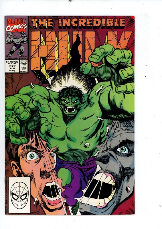 The Incredible Hulk #372 (1990) Hulk Marvel Comics