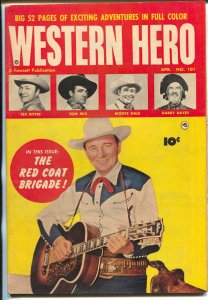 Western Hero #101 1951-Fawcett-Tom Mix-Gabby Hayes-Monte Hale-Tex Ritter-VF