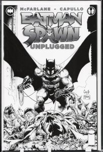 Batman/Spawn Unplugged Cover (2023)