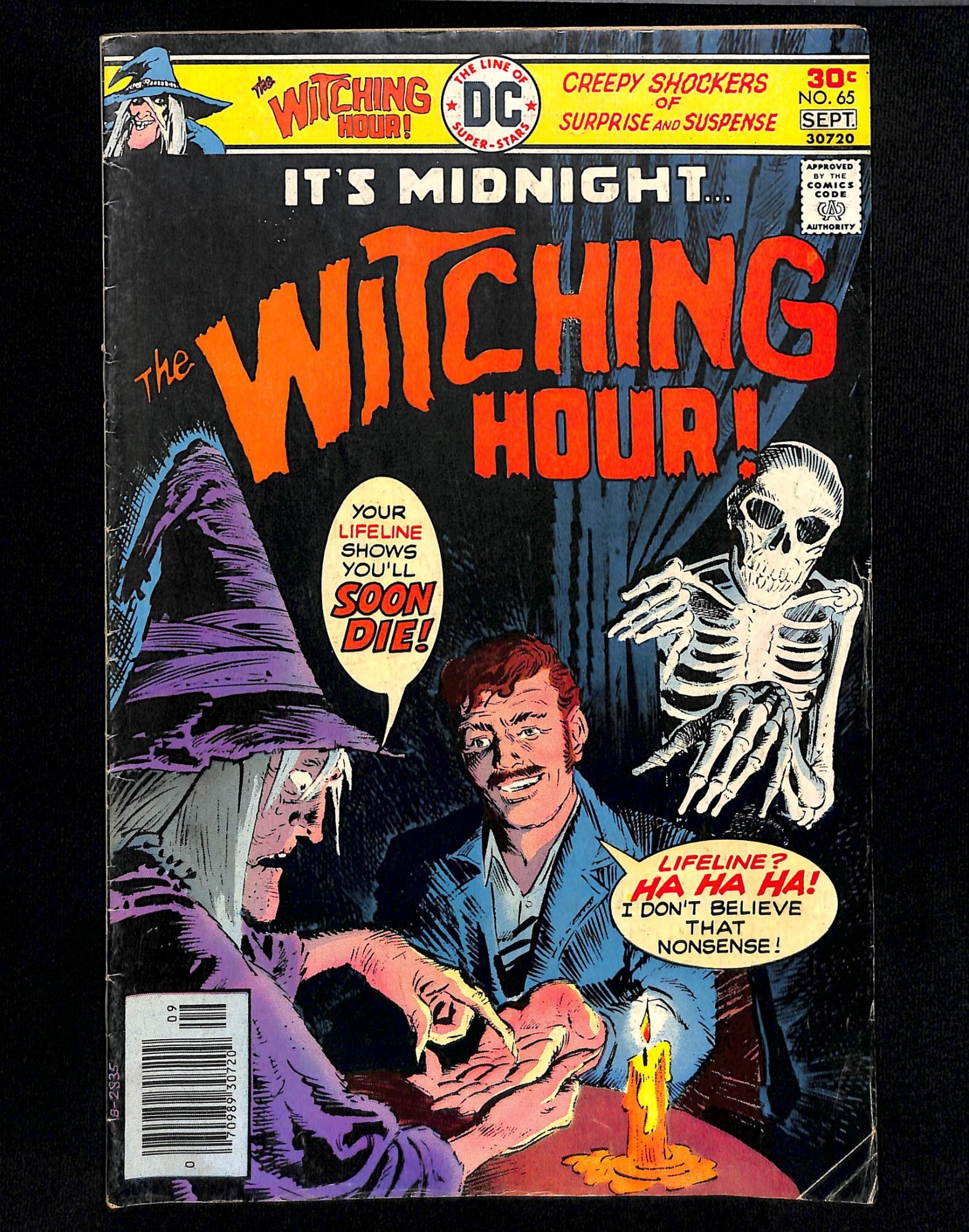 The Witching Hour 65 1976 Comic Books Bronze Age Dc Comics Horror Sci Fi Hipcomic