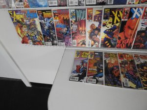 Huge Lot 130+ Comics W/ Wolverine, Avengers, X-Men, Spidey+ Avg VF+ Condition!!