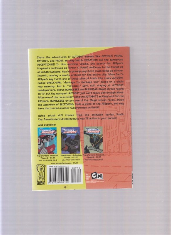Transformers Animated Vol. 9 - Trade Paperback - 1st Printing  (8.0) 2009