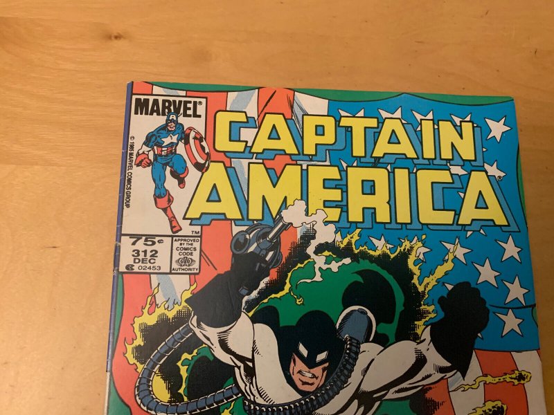 CAPTAIN AMERICA 312, SEE PICS FOR GRADE, .75C CANADIAN VARIANT
