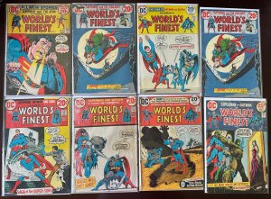 Bronze Age World's Finest comic lot from: #213-271 39 diff avg 5.0 (1972-81)