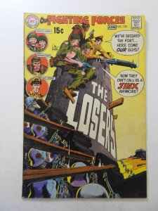 Our Fighting Forces #125 (1970) GD/VG Condition see desc