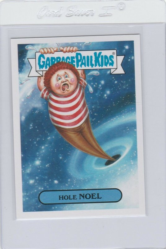 Garbage Pail Kids Hole Noel 18b GPK 2017 Adam Geddon trading card sticker