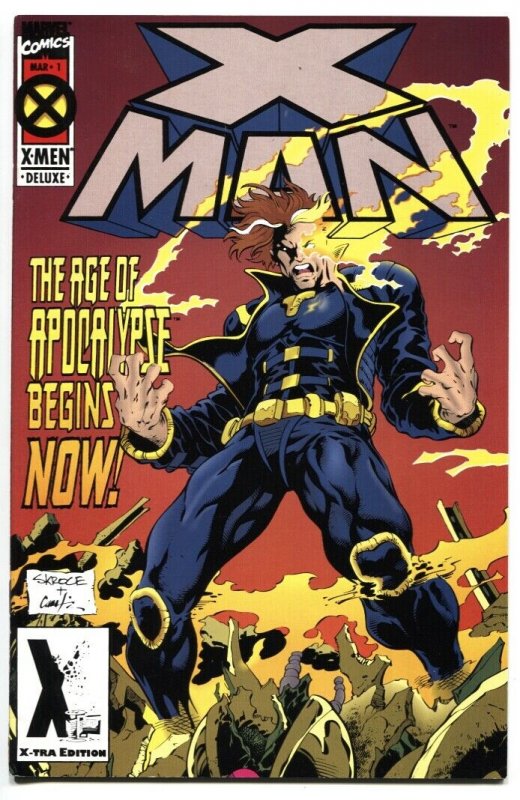 X-Man #1 RARE 2nd Print 1st appearance of X-Man (Nate Grey) Marvel