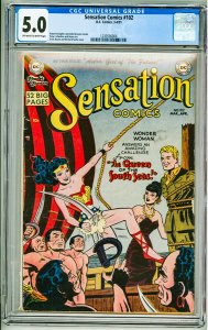 Sensation Comics #102 (1951) CGC 5.0! OWW Pages!