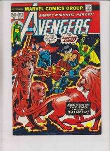 Avengers #112 FN first appearance of mantis (from guardians of the galaxy)